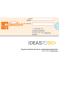 Mobile Screenshot of e-deation.ideastogo.com